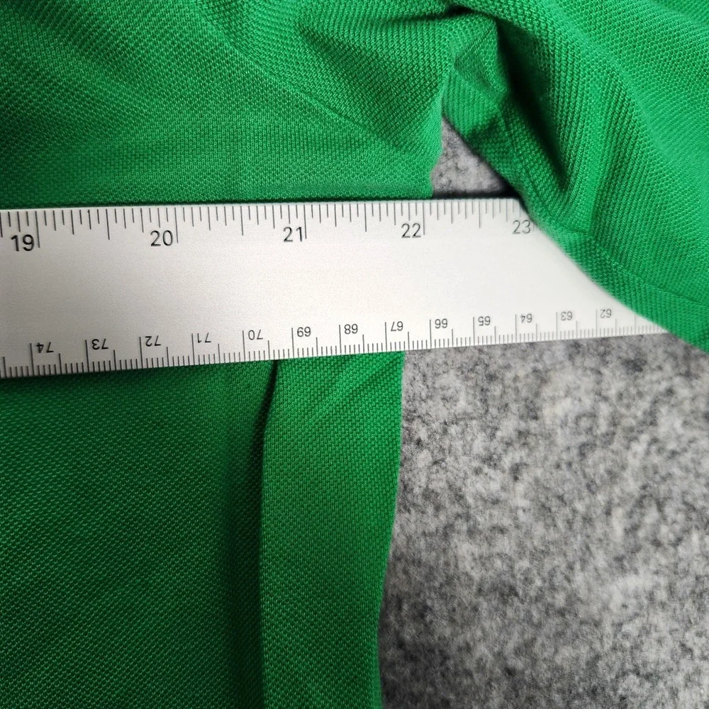Polo Golf Ralph Lauren‎ Shirt Men M Green 100 Pima Cotton Short Sleeve Pullover